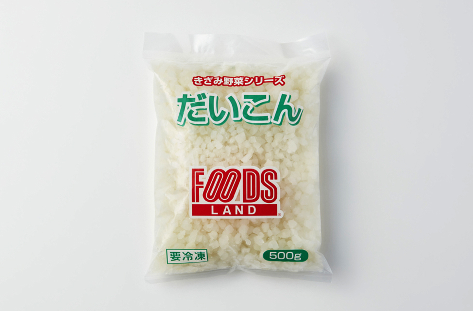 刻み大根 IQF｜イワタニフーズ株式会社