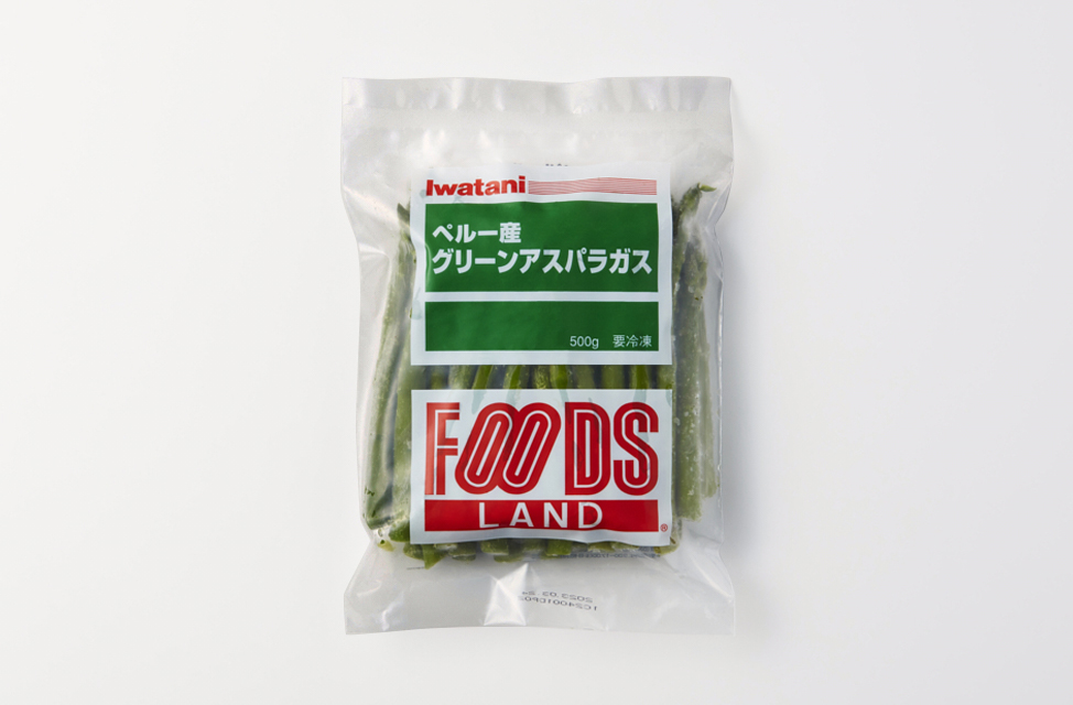 ペルー産 グリ－ンアスパラ ホール｜イワタニフーズ株式会社