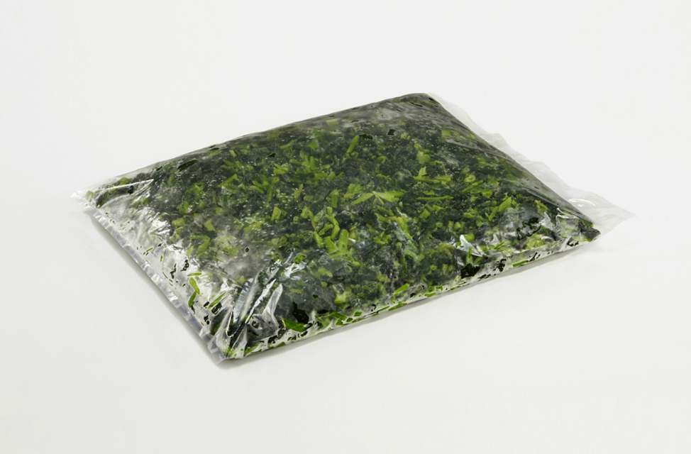ほうれん草2cmカット IQF(5kgバルク)｜イワタニフーズ株式会社