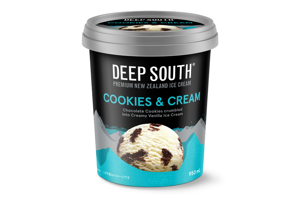 商品「DEEP SOUTH クッキー&クリーム950ml」の画像2